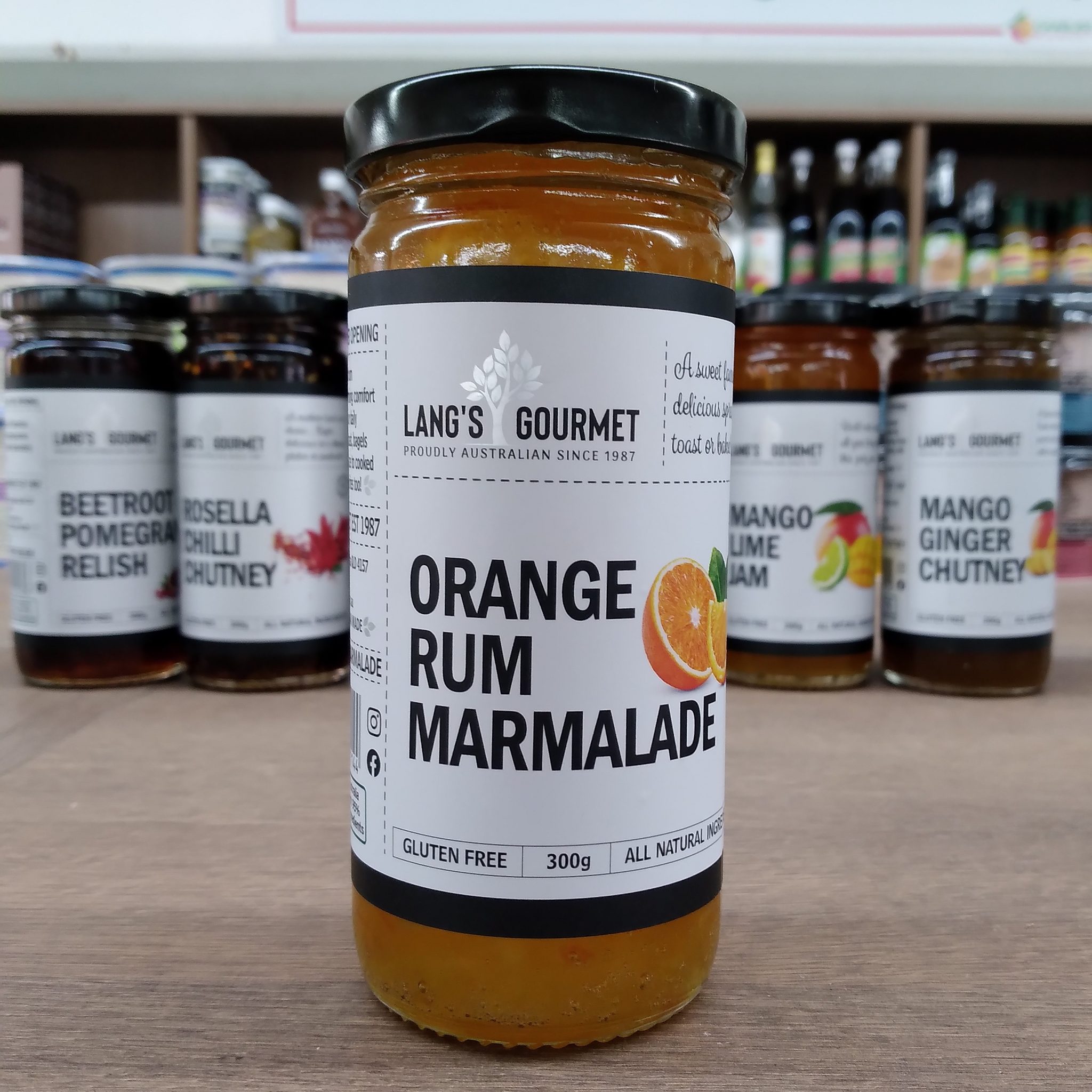 Lang’s Gourmet Orange Rum Marmalade – Charlies Fruit Market – Brisbane ...